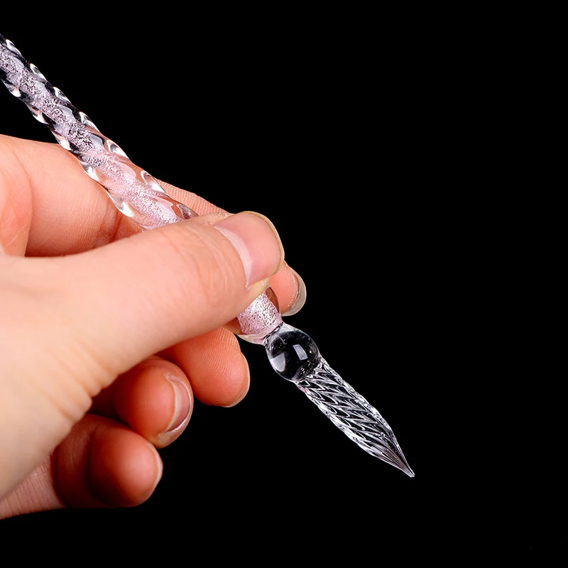 Ручка перьевая стеклянная 8 цветов 1 шт. |