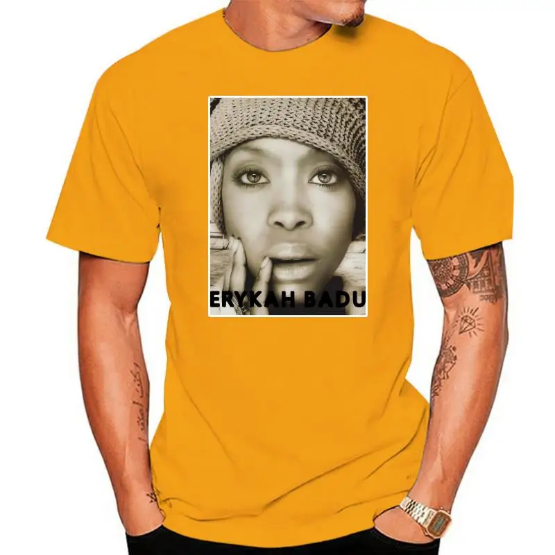

Cheap T Shirts Graphic Erykah Badu Crew Neck Short Sleeve Mens T Shirts
