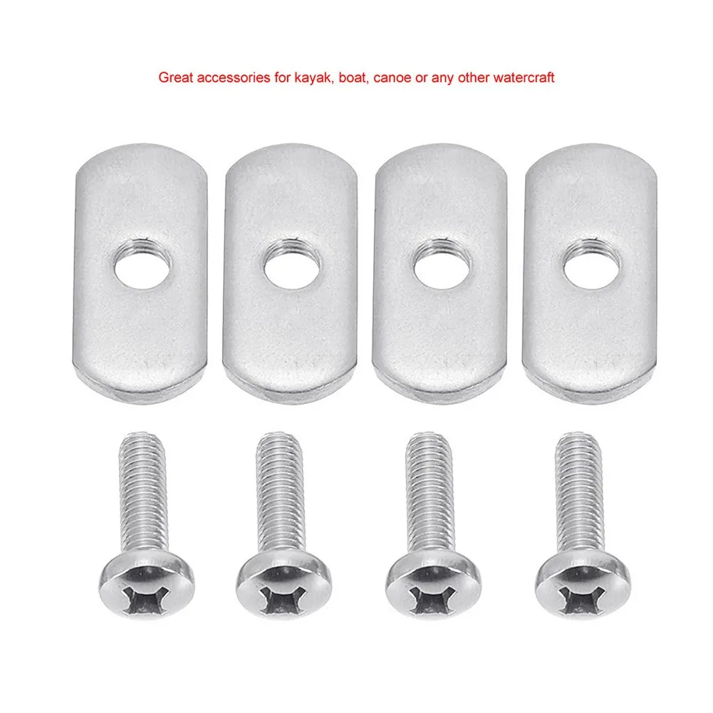 

316 Stainless Steel Screws Attach Boat Canoe For Kayak Mounting Nut Part