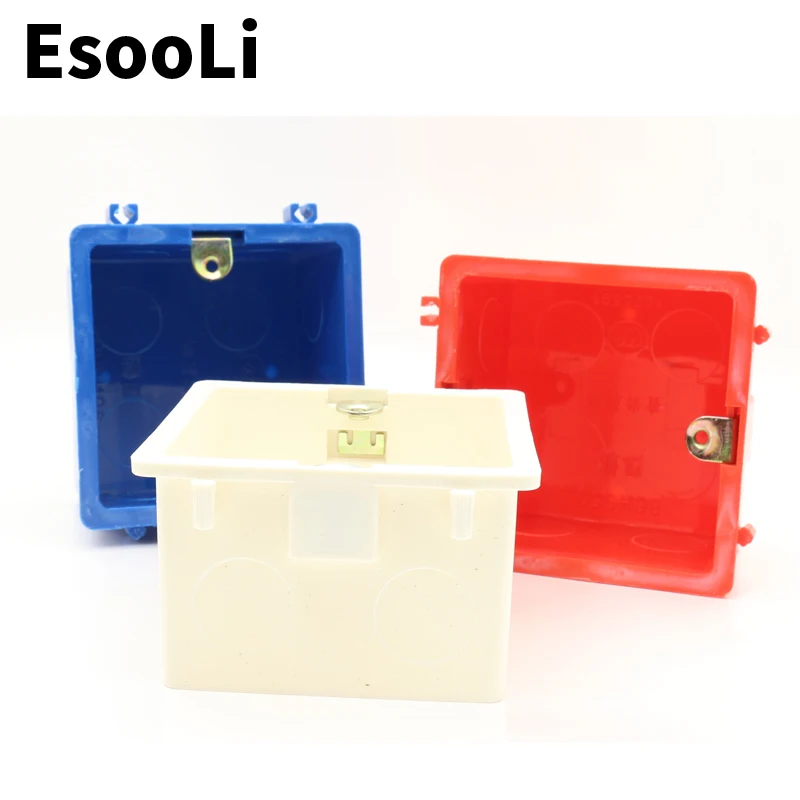 Кассета EsooLi белая универсальная 86*86 мм|Боксы| |