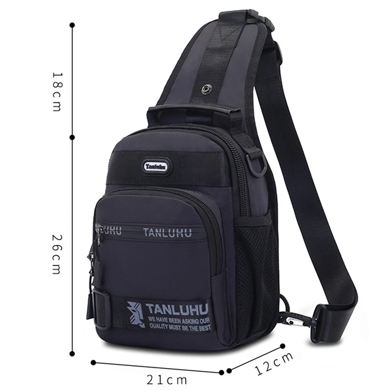 Мужская многофункциональная дорожная деловая сумка через плечо для отдыха