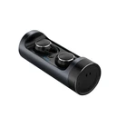 BS01 Пресс HD стерео наушники-вкладыши TWS Bluetooth гарнитура, Беспроводной Спортивная гарнитура с Вращающийся зарядный чехол, с защитой от пота сопряжение гарнитуры
