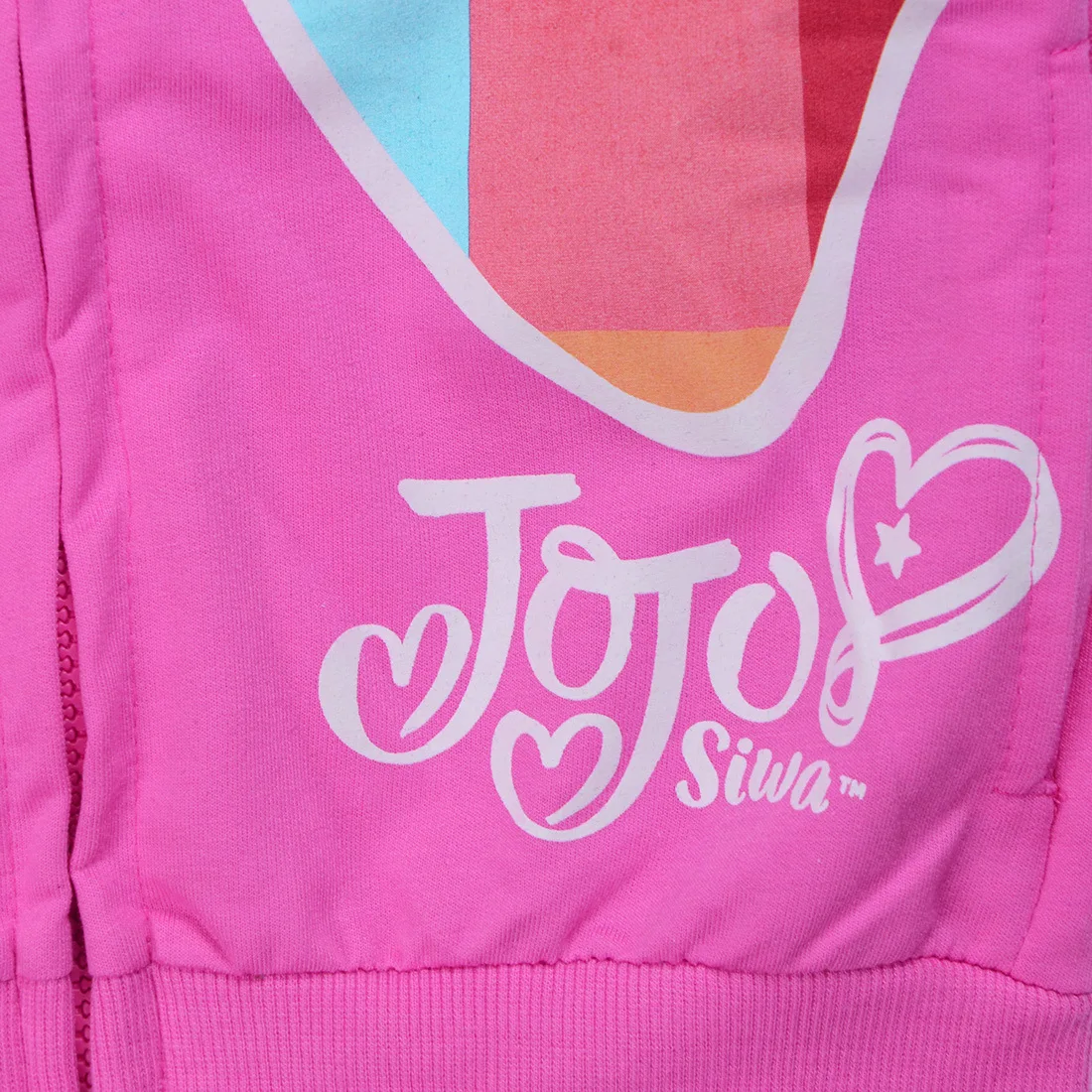 JOJO Siwa/осенние куртки с рисунком для маленьких девочек; пальто с капюшоном и бантом; детская верхняя одежда на молнии для девочек; пальто; повседневная одежда
