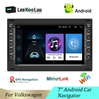 Автомагнитола LeeKooLuu, мультимедийный плеер на Android, с GPS, Wi-Fi, для VW Volkswagen BORA POLO MK5, SHARAN JETTA MK4, CITI CHICO, типоразмер 2 Din
