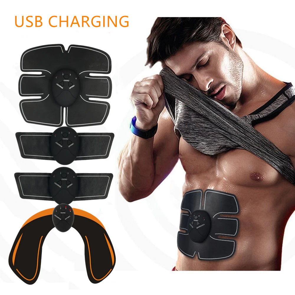 EMS ABS мышечная стимуляция тренажер для бедер беспроводной электрический умный