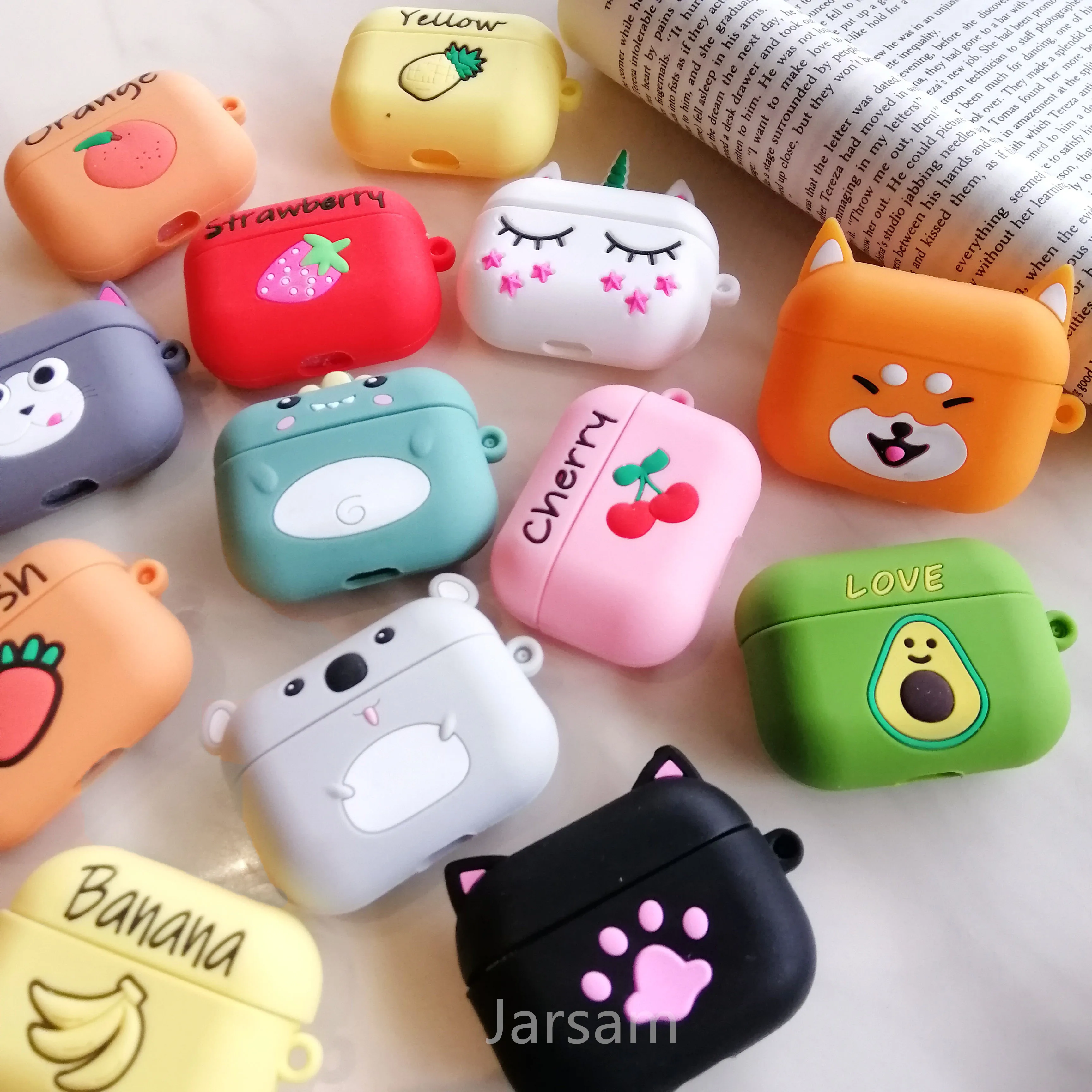 Cartoon Silicone Case For Airpods Pro Case Wireless for airpods pro Case Cover Earphone Case For Air Pods pro