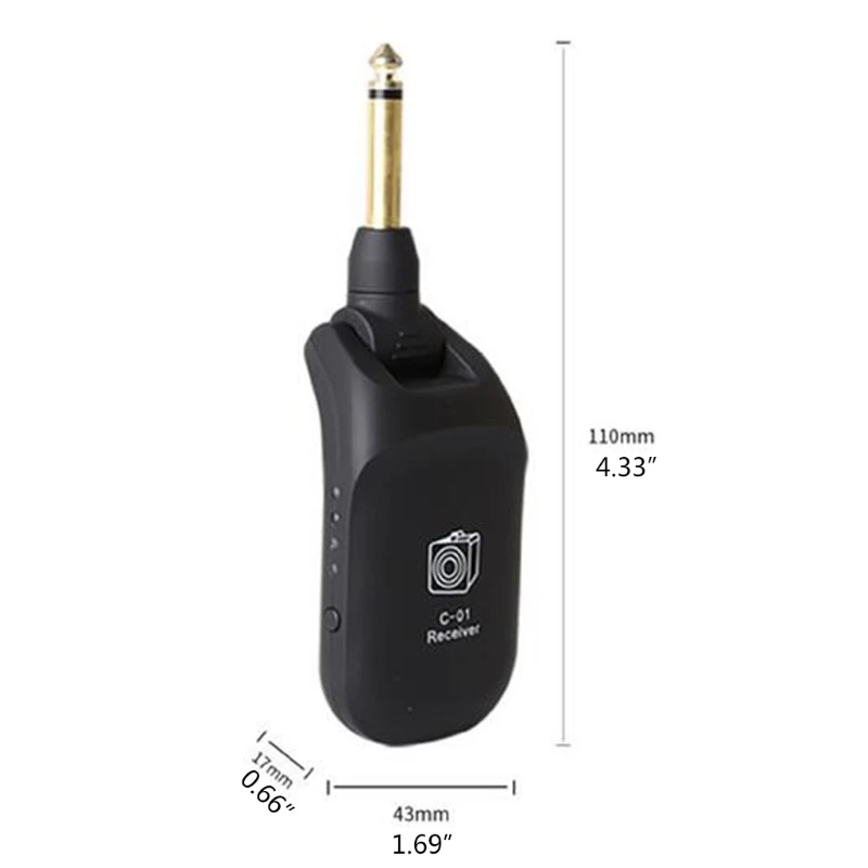 

87HF Digital Guitar Wireless Transmitter Wireless Guitar System Rechargeable Wireless Guitar Transmitter and Receiver