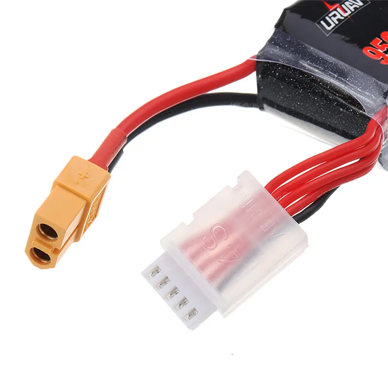 

Hot Sale 1/4 PCS URUAV 14.8V 1050mAh 95C 4S XT60 Plug Lipo Battery For RC Drone Quadcopter Multirotor Racing FPV Parts Accs