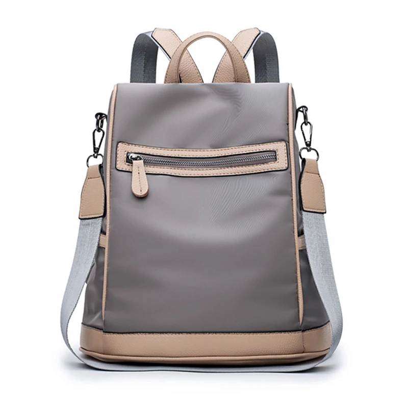 

20PCS / LOT Luxury Designer Ladies Backpack Shoulder Bags Waterproof Nylon Women Backpack Travel School Backpack For Young girls