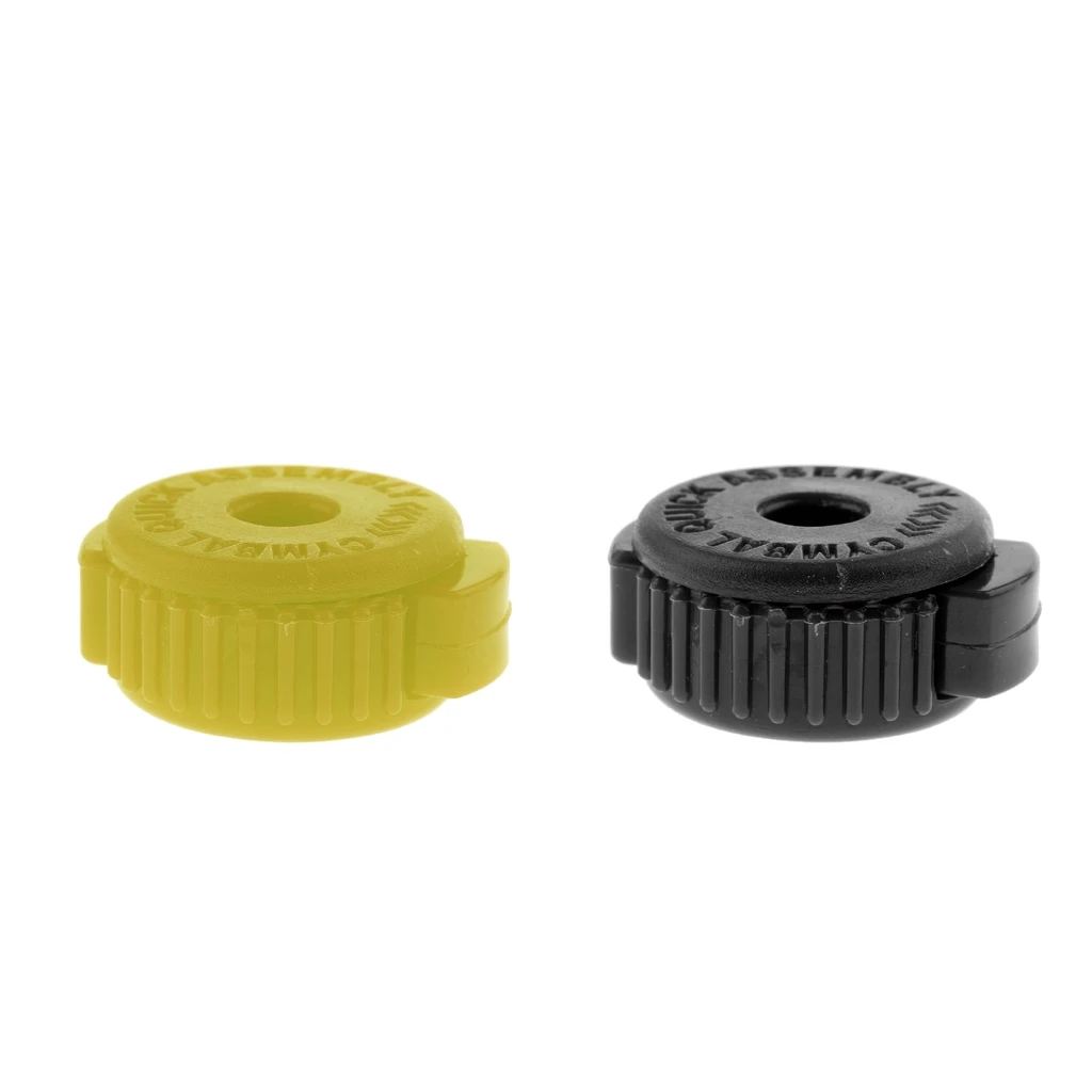 

Durable Quick Release Cymbal Nuts for Drum Set Percussion Instrument Kit 30mm Percussion Instrument Parts Accessories