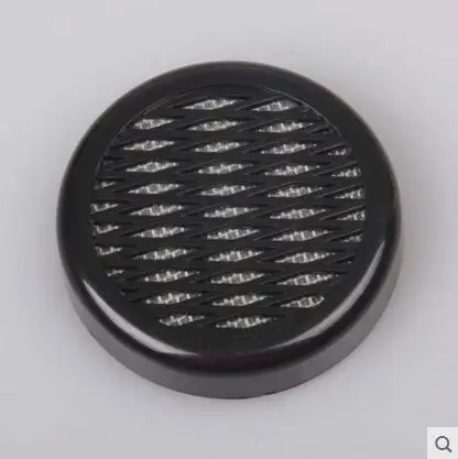 Черный Новые 1 шт Humidor гаджеты круглые пластиковые сигареты увлажнитель для сигар золотой серебряный черный цвет доступны - Цвет: Черный
