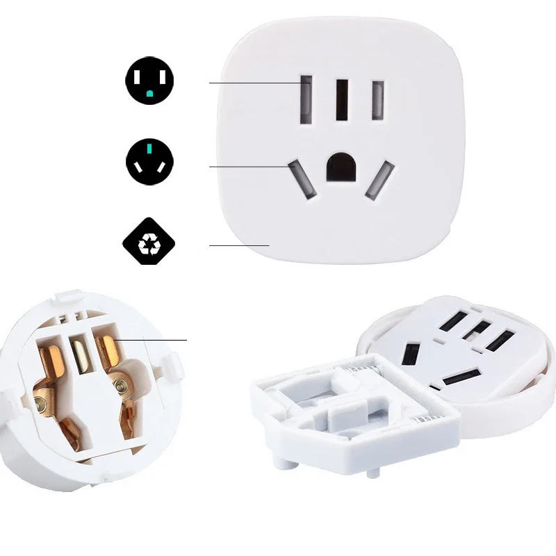 Великобритания ЕС вилка дорожный адаптер Вилка питания портативная