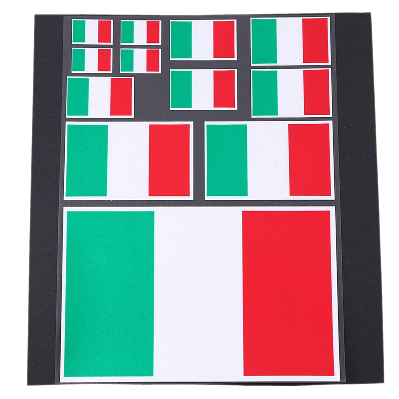 Square/Round UK France Italy Flag Stickers Car Motorcycle Decorarion Whole Body Window Windshield Decal Sticker Styling | Автомобили и