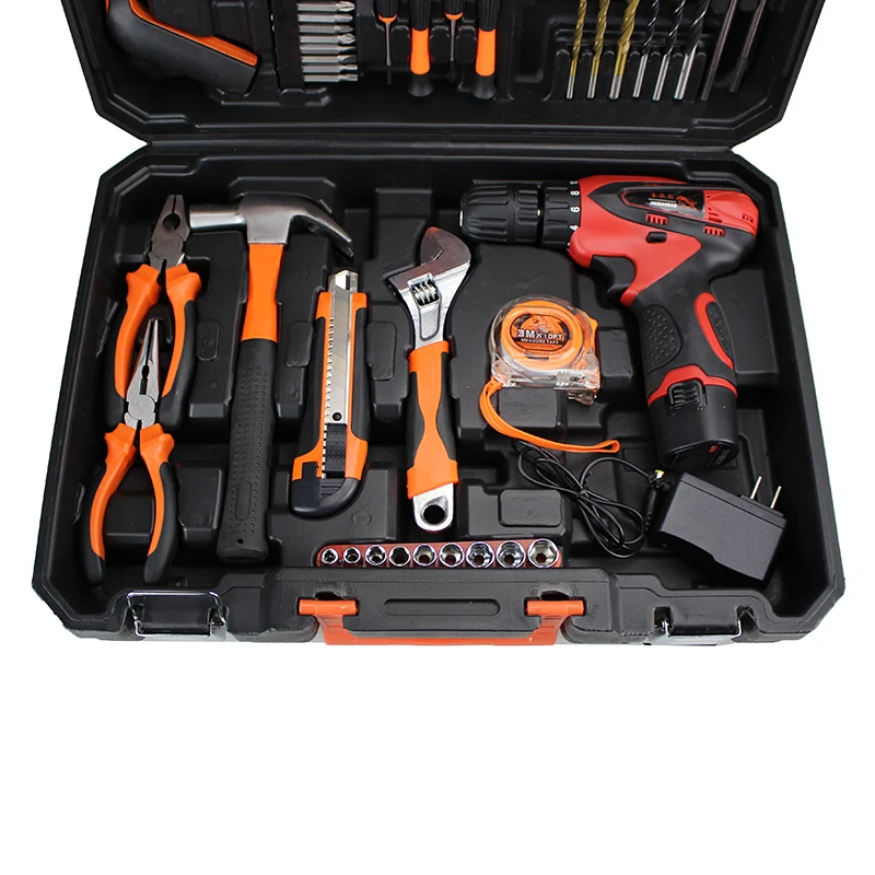 Лидер продаж 47 шт. электрическая дрель на литий-ионном аккумуляторе | Инструменты