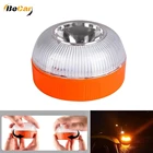 Автомобильный перезаряжаемый аварийный свет V16, стробоскоп, дорожный мигающий сигнал, магнитное предупреждение о неисправности, светодиодный индикатор для кемпинга, дорожного движения, путешествий