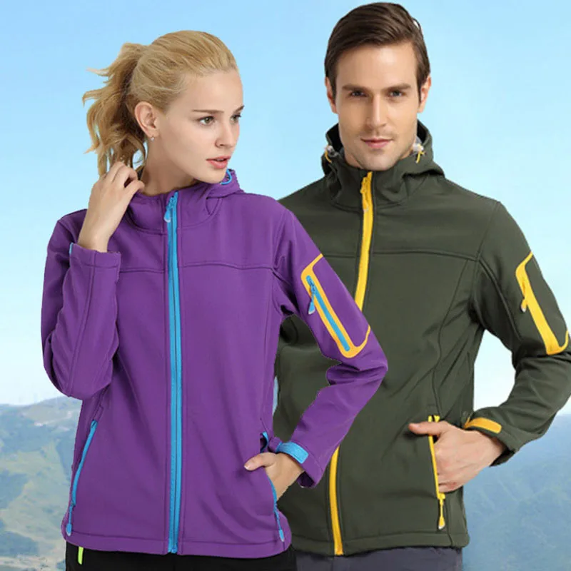 Непромокаемая куртка Softshell для мужчин и женщин уличная катания на лыжах походов