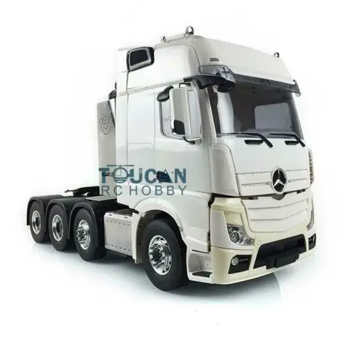 

1/14 LESU RC Tractor Truck Metal 8*8 Chassis For DIY Tamiya Mercedes Hercules Cabin THZH0514-SMT2