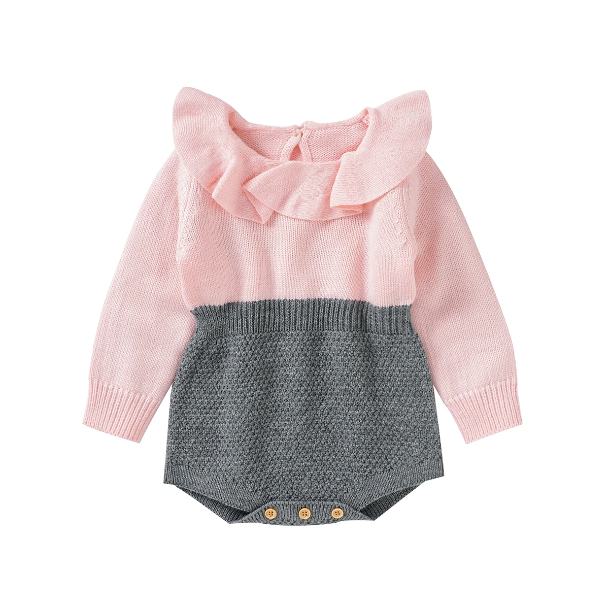 

Комбинезоны с длинным рукавом для новорожденных, Осень-зима