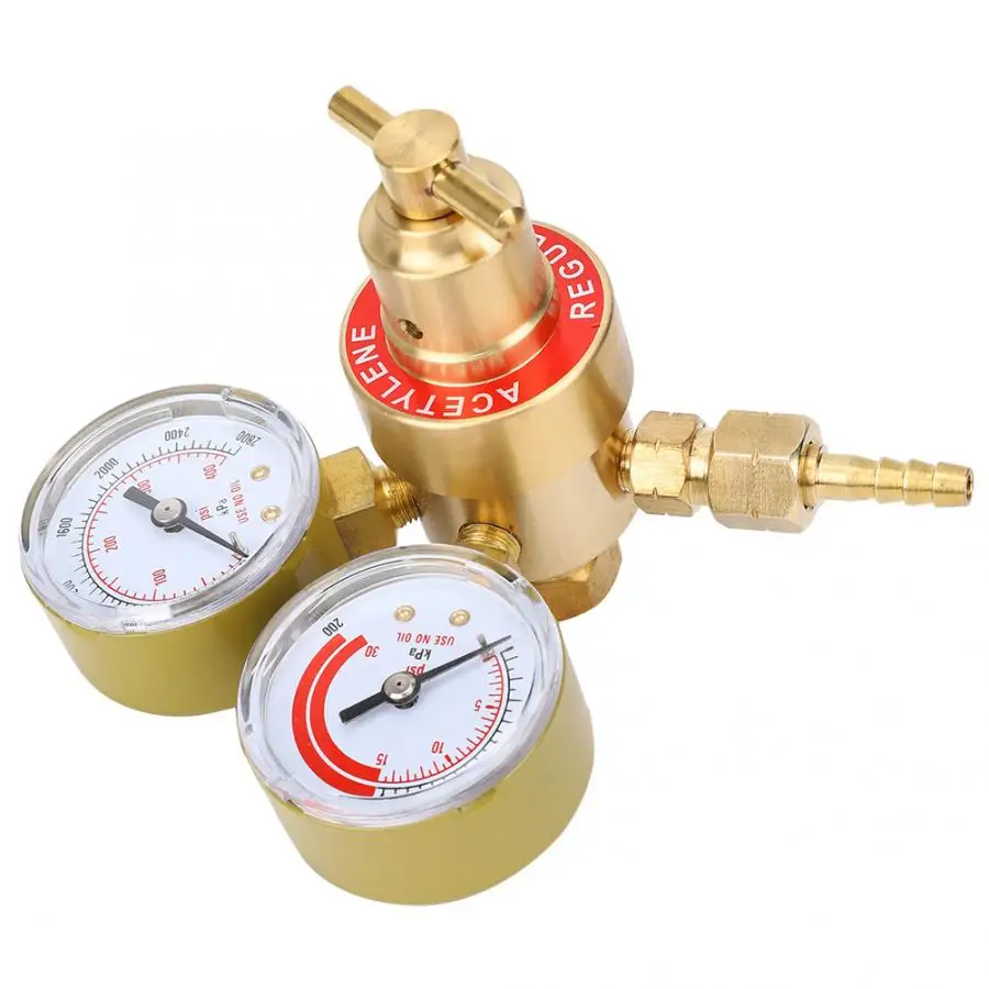 Air Pressure Regulator CGA200 Acetylene Gauge Female Thread for Commercial Industrial Use Argon | Инструменты