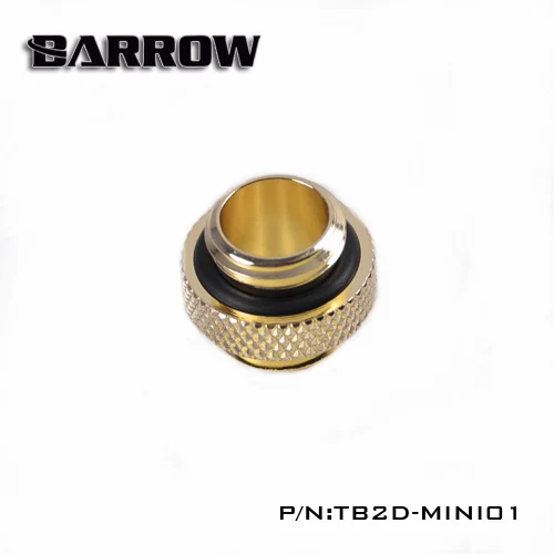 

Barrow G1 / 4 '' mini dual external thread connection double male adapter thread connection for water cooling system TB2D-MINI01
