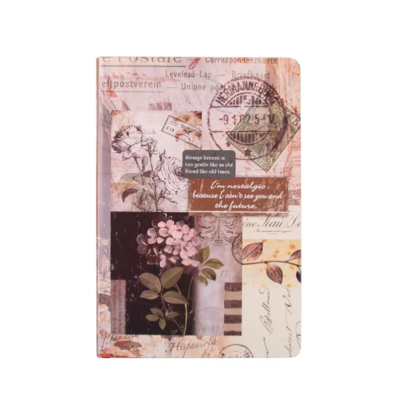 

Notebook 192 Pages A5 Kraft Paper European Vintage Travel Diary Journal DIY Planner Sketch Book Agenda School Office Stationery