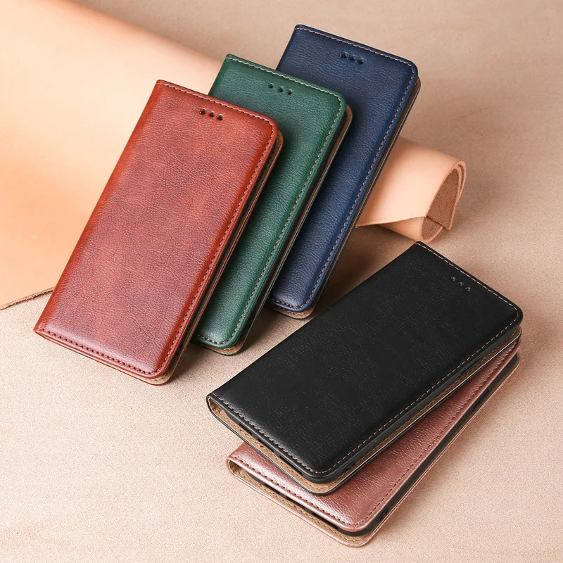 

Pure Color Magnetic Flip Phone Case for IPhone 11/12 Pro Max with Card Slot and Stand Protective Casebusiness Fashion Phone Case