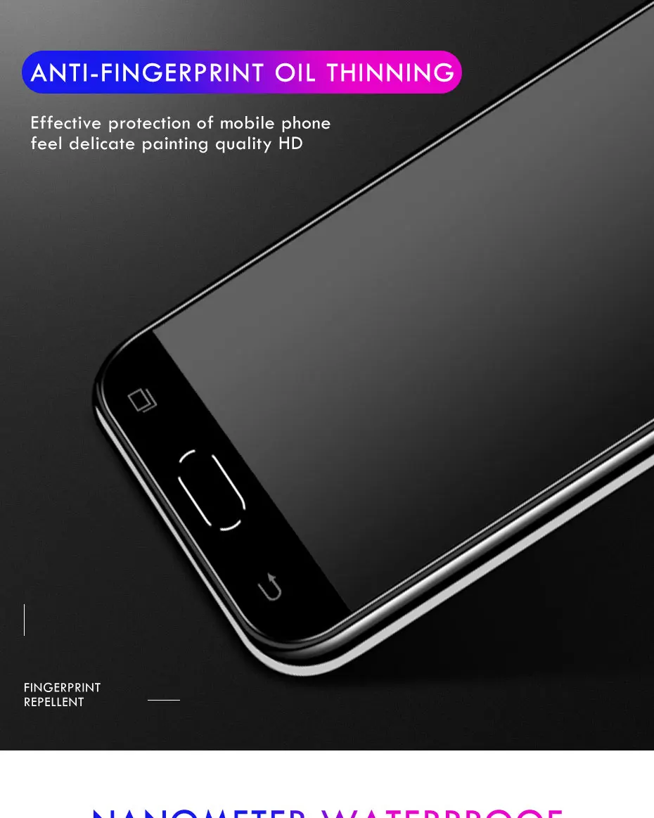 3-1 шт./лот закаленное Стекло для samsung Galaxy J4 Plus J6 J8 A6 A8 A7 Экран протектор для samsung A5 A3 A7 Стекло пленка