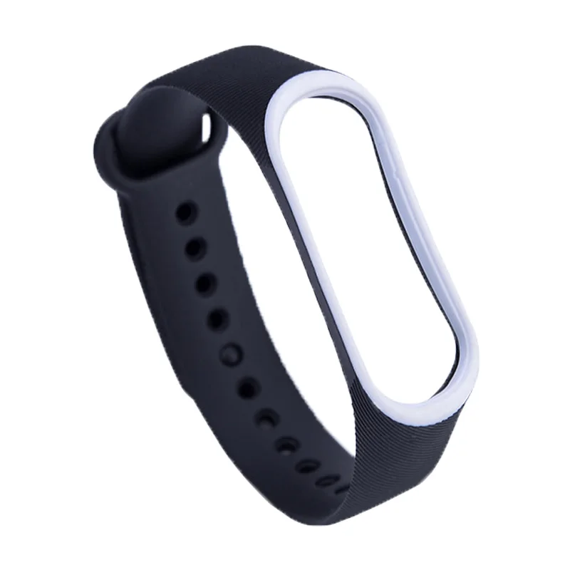 Цветной двойной цветной сменный мужской t браслет ремешок для mi band 3 Женский