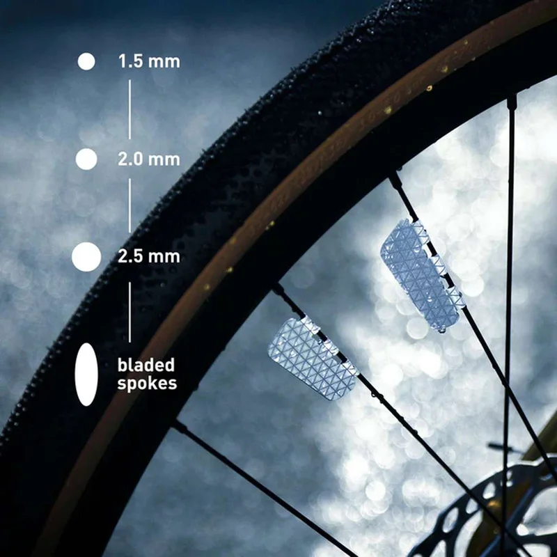 

Bike Wheel Reflective Mount Clip Warning Reflective Bicycle bike Spoke Reflector Bicycle Lights Bicycle Accessories