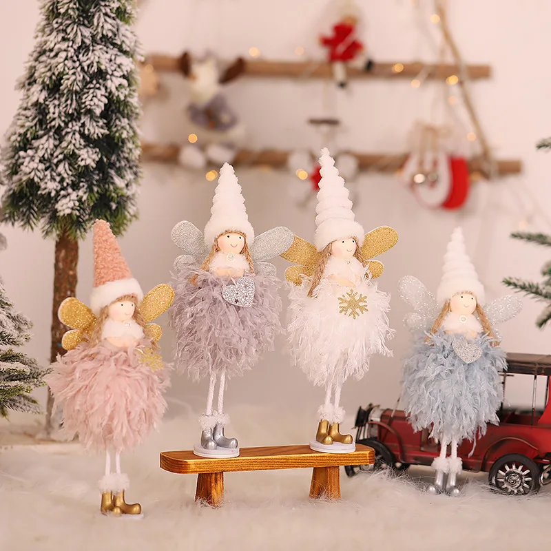 

Christmas Ornaments Christmas Accessories Xmas Tree Decor Angel Elf Doll Pendant New Year 2022 Decor Elves Christmas Home Decor