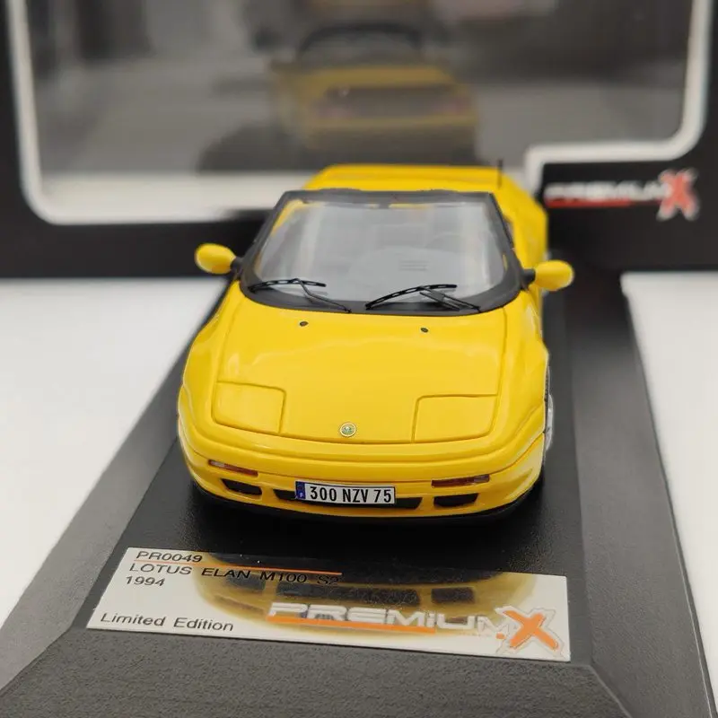 Лимитированная коллекция автомобилей Premium X 1/43 для Lotus Elan M100 S2 1994 Yellow PR0049| |