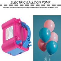 electric balloon air pump inflator dual nozzle globos machine air balloon blower for party balloon arch column stand inflatable