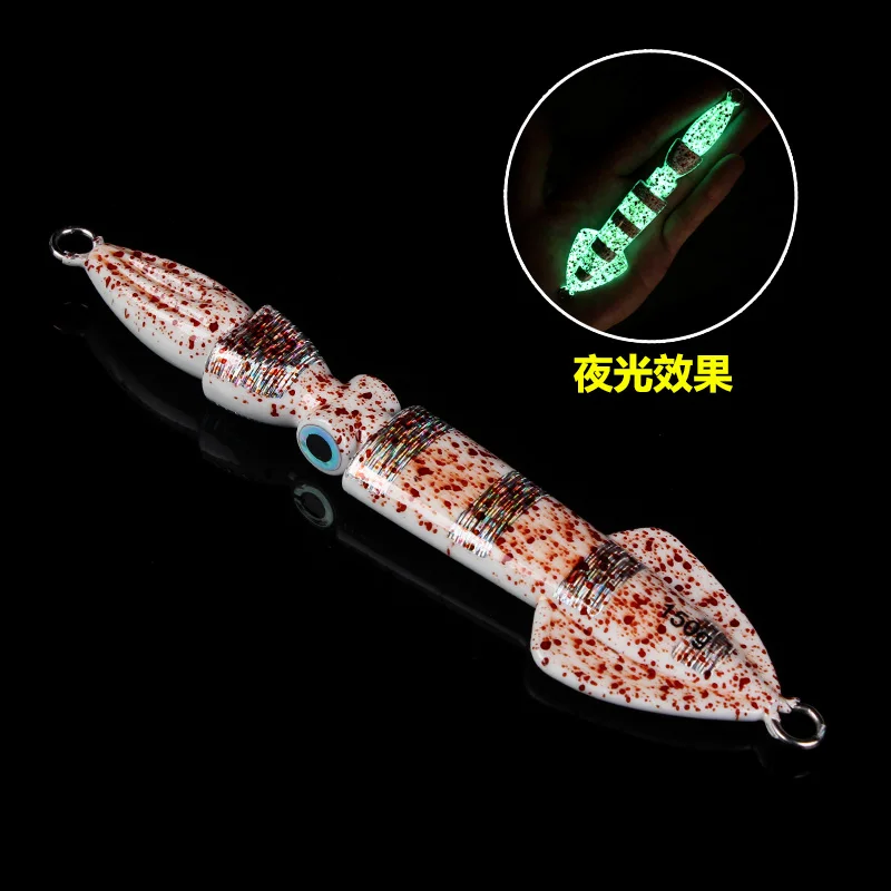 Lurekiller новинка приманка для джиггинга свинцовая рыба 3D печать светящийся цвет 150 г