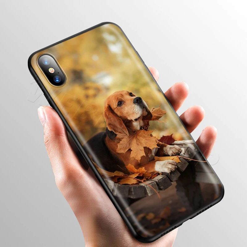 5 Webbedepp собака породы Бигль чехол для Apple iPhone 11 Pro XS Max XR X 8 7 6 6S Plus 5 5S SE - Цвет: 5