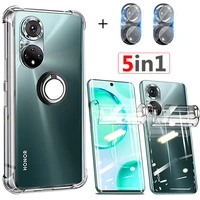 metal ring holder case for honor 50 case silicon cover honor 50 lite transparent case on honor 50 se pro ring cover for honor magic4 lite phone bumper xonor 50 honor 50 5g back cover honor 50 lite case honor x7 x8 x9