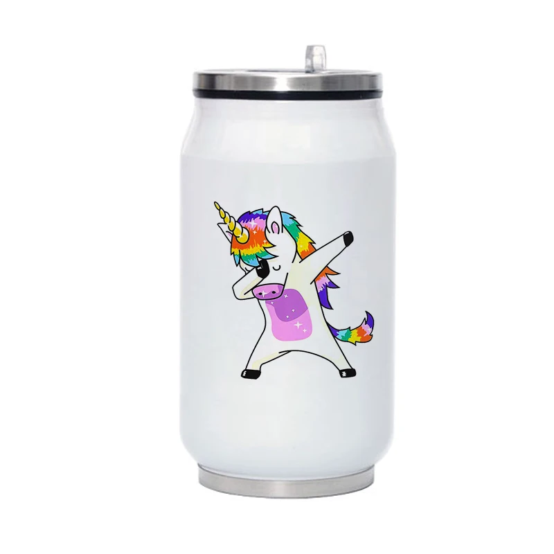 

Кружка кофейная дорожная с единорогом, 350 мл