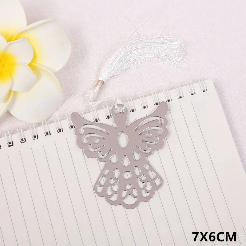 50 шт. свадебные подарки для гостей вечеринки закладки из серебристого металла в