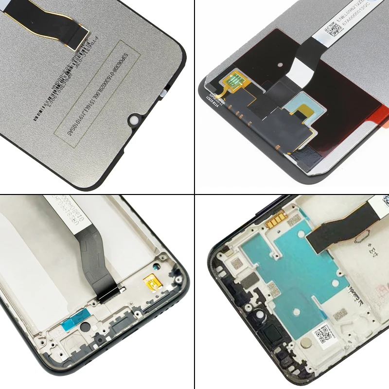 Pantalla Original de 6,3 pulgadas para Xiaomi Redmi Note 8T, Digitalizador de pantalla t&aacute;ctil Lcd para Redmi Note 8T, piezas de repuesto, M1908C3XG-3
