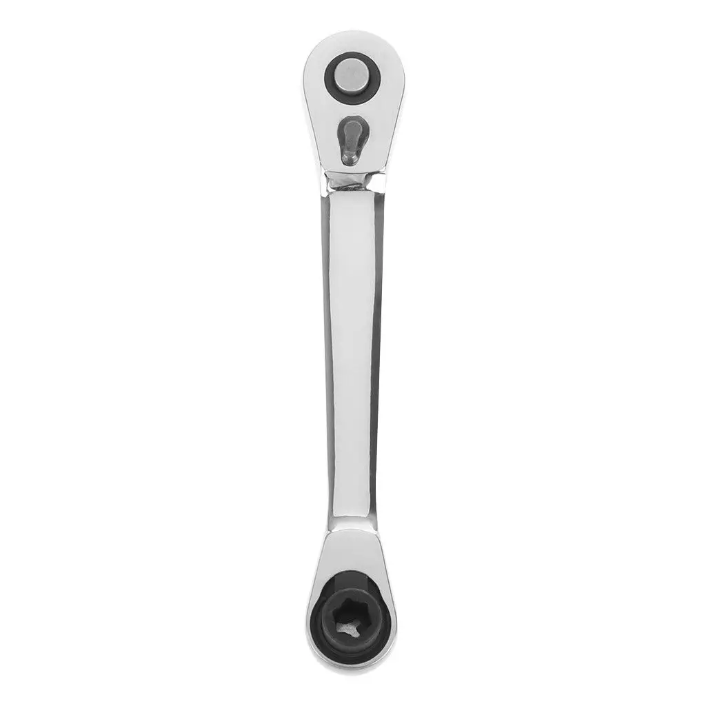 

Dual Head Square 72-Tooth Ratchet Driver Screwdriver Socket Wrench Hand Tools