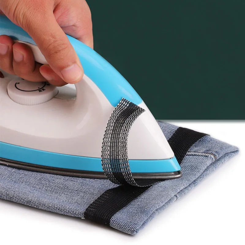 Sewing Accessory Repair Hem for Pant Edge Self-adhesive DIY Iron 1Pack Clothing Patch Paste 2M Tape Cloth Shorten Pants Tool | Дом и сад