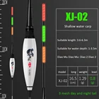 Умный электрический поплавок для рыбалки, сигнализатор для укуса, светодиодный светильник, ночник, буй, поплавок для воды, короткий маленький электронный поплавок, аксессуар