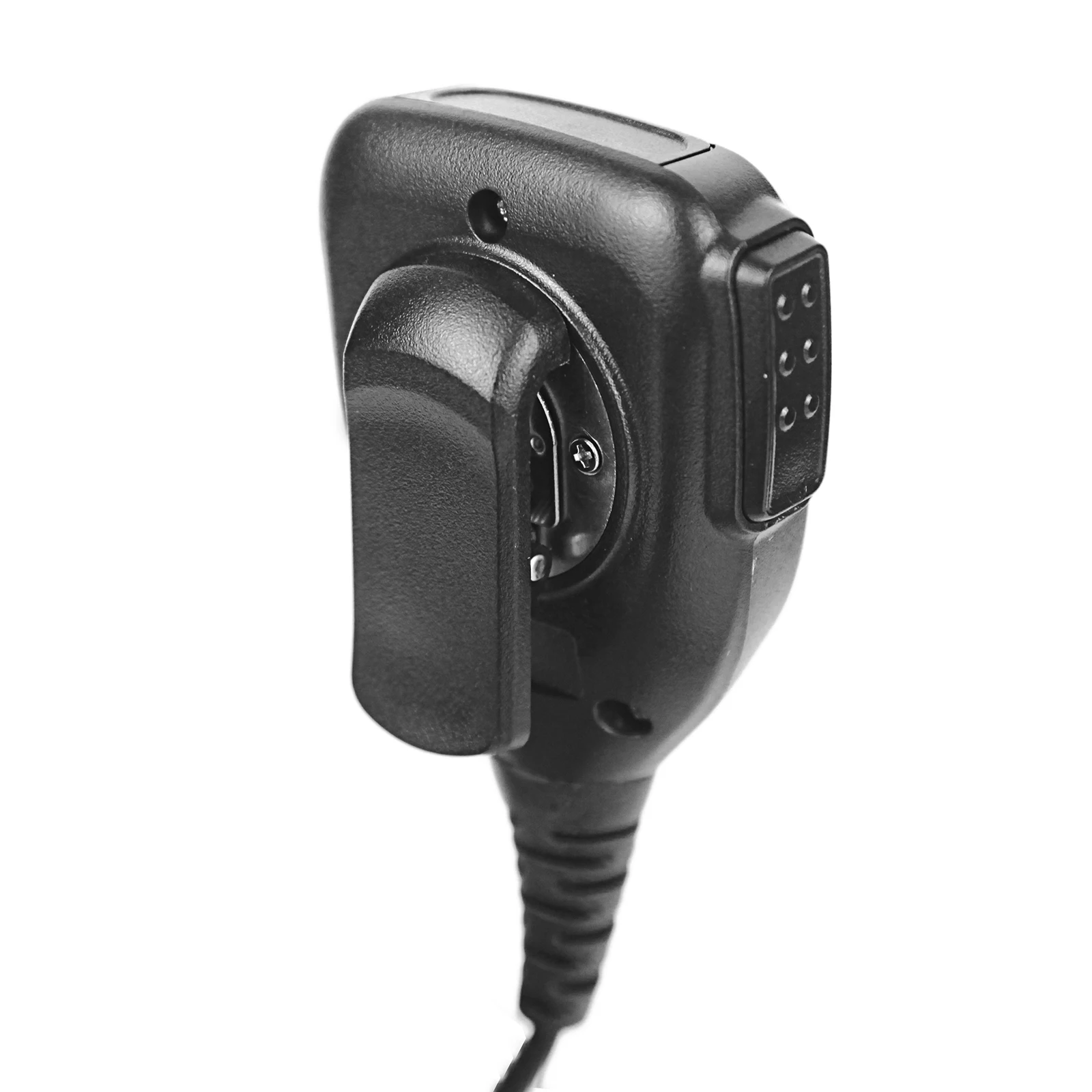 RISENKE Radio Speaker 2 Pin PTT Surveillance Handheld Shoulder Mic for Baofeng Uv5r BF 888S Kenwood HYT Walkie Talkie Waterproof