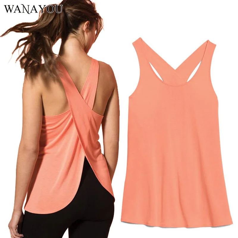 Женская рубашка для фитнеса и йоги уличная быстросохнущая бега спортивный жилет