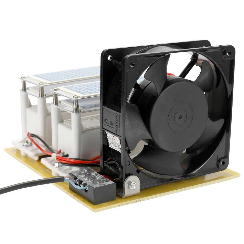 

24g/h 220V Portable Ozonator Zone Produce Machine Air Filter Purifier Fan For Home Car Formaldehyde Remove