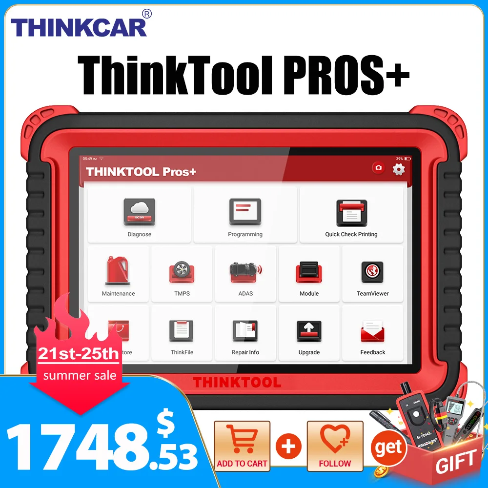 Thinkcar Pros + онлайн Программирование кодирование ADAS полная система