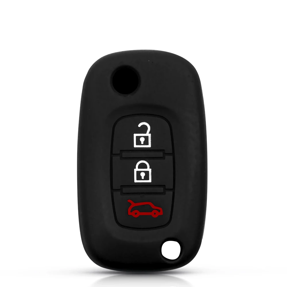 

Силиконовый чехол KEYYOU для автомобилей Renault, Лада, Приора, седан, спорт, калина, Гранта, Веста, X-Ray, XRay, защита корпуса, 3 кнопки