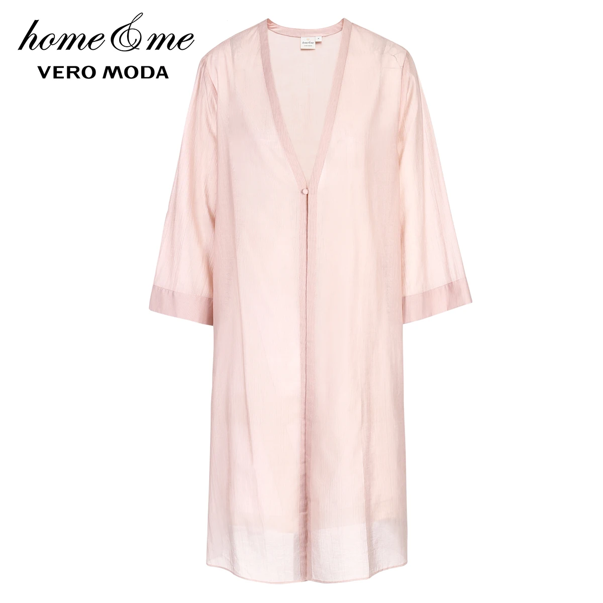 

Vero Moda Women's Lyocell One-button Side Slit Night Robe | 3192R1501