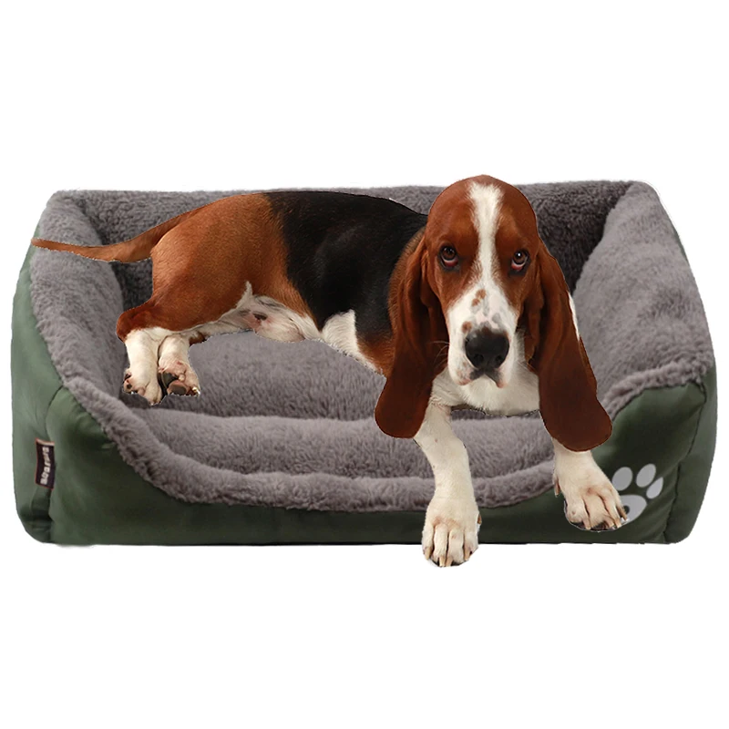 

Pet Autumn Winter Super Sofa Dog Soft Fleece Nest Baskets Mat Large Warm Cozy House Bed Waterproof