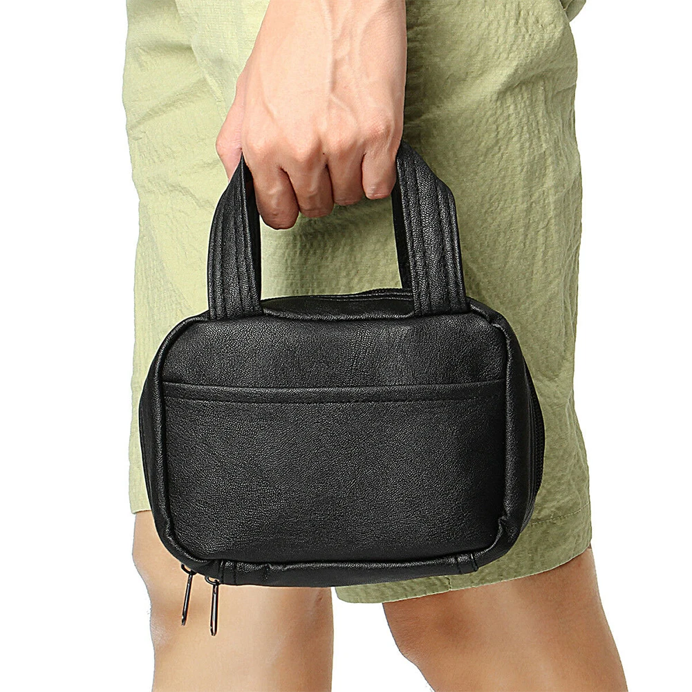 Портативная Студенческая сумка для переноски на молнии большая емкость