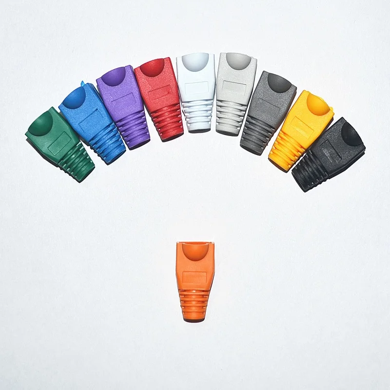 Многофункциональный RJ45 натяжения сапоги Ethernet разъем заглушка разъема Кепки